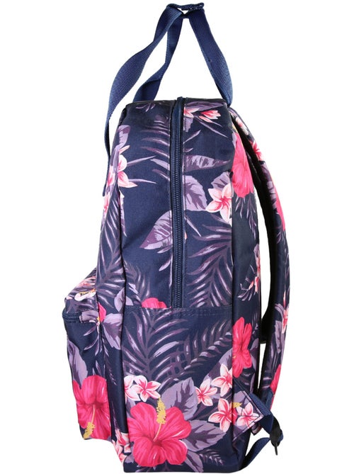 Mochila niña Offshore violeta floral 1 compartimento - Kiabi Mochila niña Offshore violeta floral 1 compartimento - Kiabi