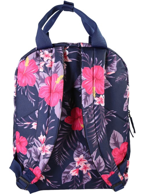 Mochila niña Offshore violeta floral 1 compartimento - Kiabi Mochila niña Offshore violeta floral 1 compartimento - Kiabi