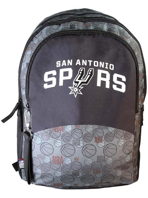 Mochila niño NBA San Antonio Spurs gris y negra 2 compartimentos - Kiabi Mochila niño NBA San Antonio Spurs gris y negra 2 compartimentos - Kiabi