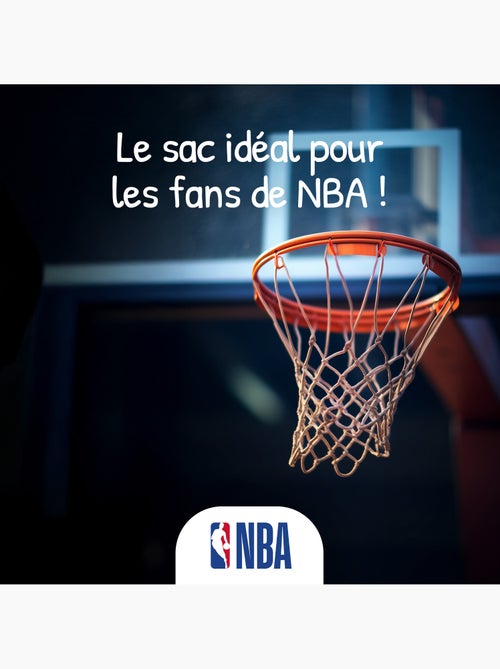 Mochila niño NBA San Antonio Spurs gris y negra 2 compartimentos - Kiabi Mochila niño NBA San Antonio Spurs gris y negra 2 compartimentos - Kiabi