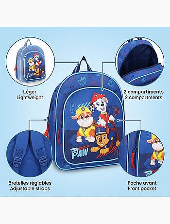Mochila niño Paw Patrol Go Pups Go 520-4540