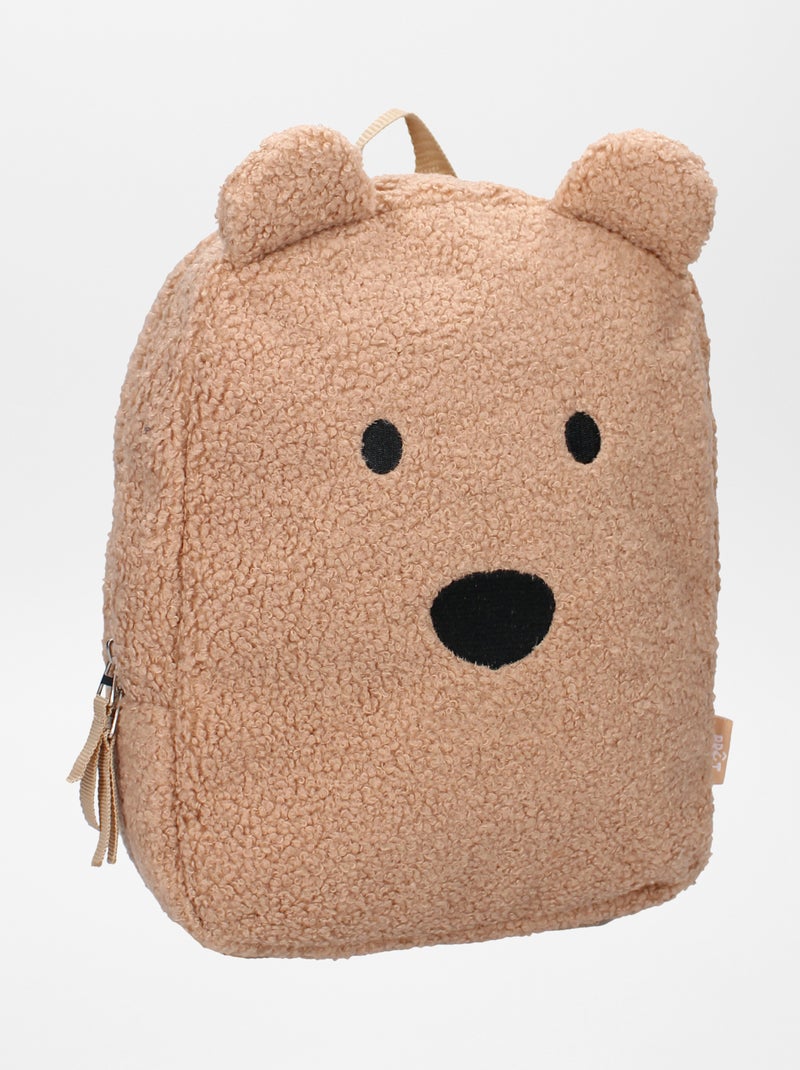 Mochila osito de borreguito BEIGE - Kiabi