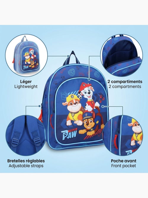 Mochila para niño Paw Patrol Go Pups Go 520-4540 - Kiabi Mochila para niño Paw Patrol Go Pups Go 520-4540 - Kiabi