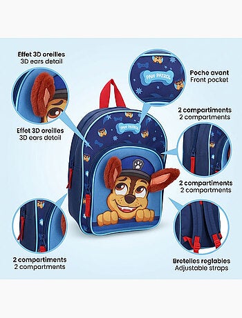 Mochila para niño Paw Patrol Likewise 3D 520-00058