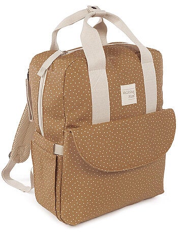 Mochila para pañales de algodón | Walking Mum