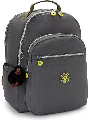 Mochila para portátil 15 kipling seoul college extra – gris kipling