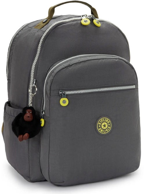 Mochila para portátil 15 kipling seoul college extra – gris kipling - Kiabi Mochila para portátil 15 kipling seoul college extra – gris kipling - Kiabi