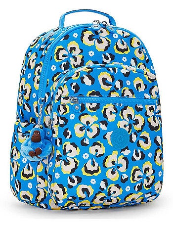 Mochila para portátil seoul 'leopard floral' 15 pulgadas – kipling