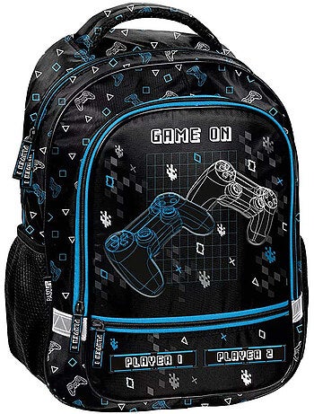 Mochila paso game on de poliéster estampado
