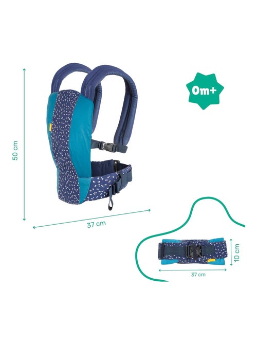 Mochila portabebés ergonómica con posición frontal y dorsal «Badabulle» - Kiabi