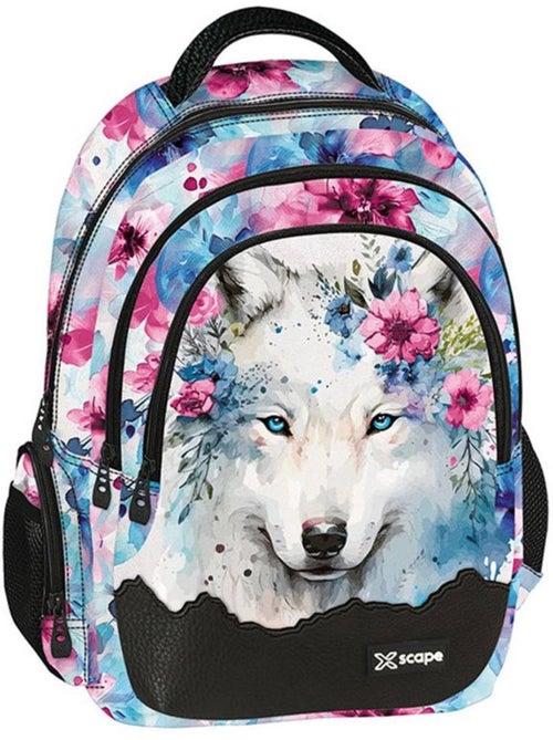 Mochila primaria 3 compartimentos 'xscape' – poliéster 600d graffity - Kiabi Mochila primaria 3 compartimentos 'xscape' – poliéster 600d graffity - Kiabi