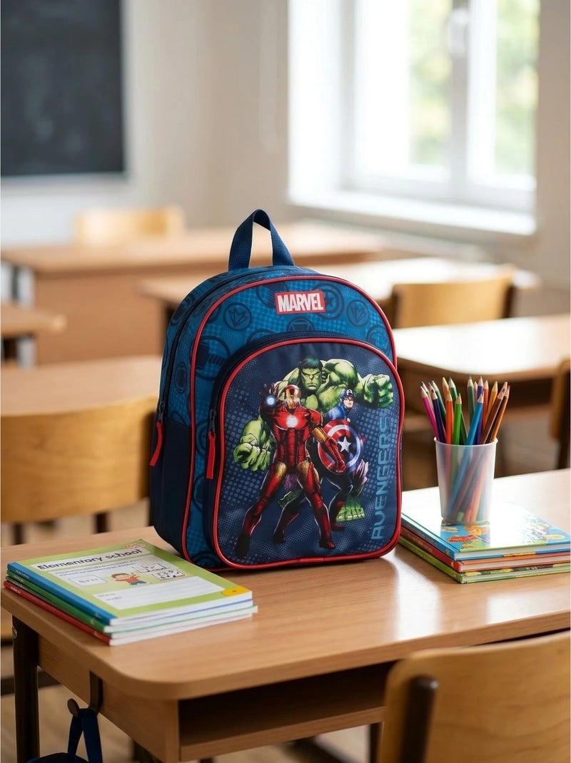 Mochila Primaria Avengers Marvel Azul - Kiabi