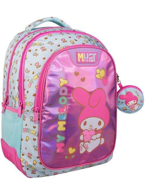 Mochila primaria 'hello kitty' my melody 43 cm – 2 compartimentos 25 l hello kitty - Kiabi Mochila primaria 'hello kitty' my melody 43 cm – 2 compartimentos 25 l hello kitty - Kiabi