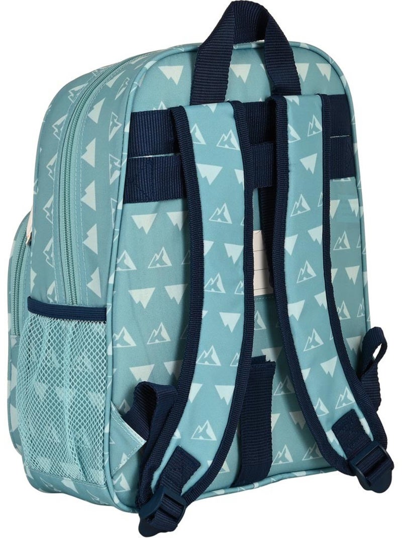 Mochila recyclable motivo montagnes national geographic Azul verde claro - Kiabi