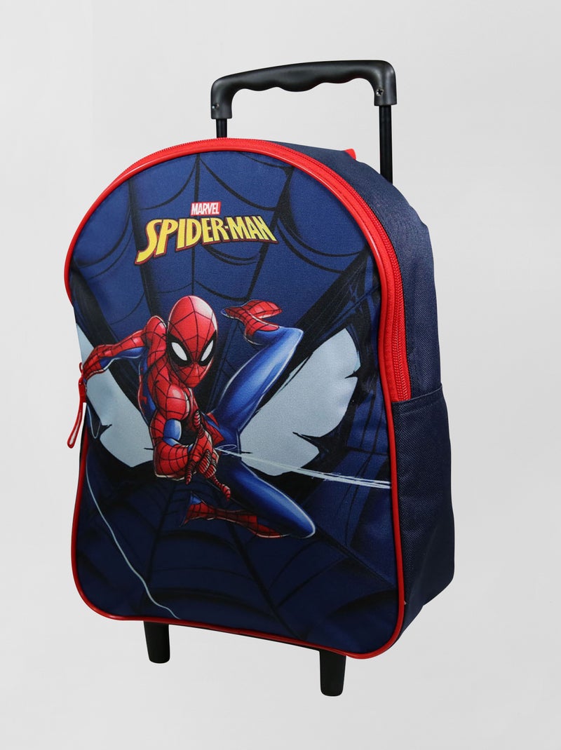 Mochila ruedas 'Spider-Man' azul - Kiabi