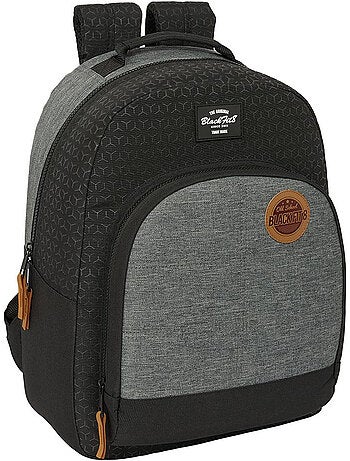 Mochila slim old school de tejido reciclado safta