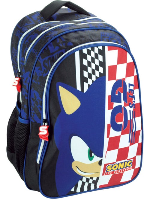 Mochila sonic – classic let's go 2 compartimentos – 43 cm - Kiabi Mochila sonic – classic let's go 2 compartimentos – 43 cm - Kiabi