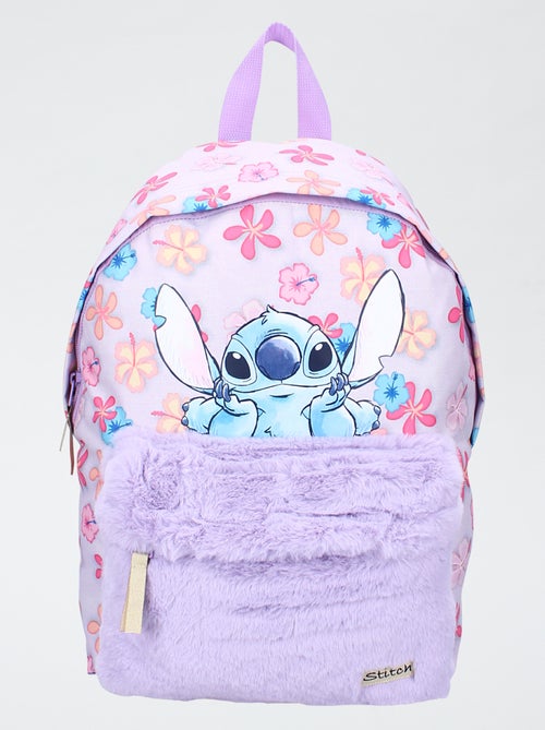 Mochila 'Stitch' de pelo sintético - Kiabi