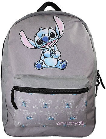Mochila Stitch gris 1 compartimento