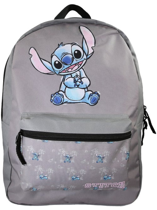 Mochila Stitch gris 1 compartimento - Kiabi Mochila Stitch gris 1 compartimento - Kiabi