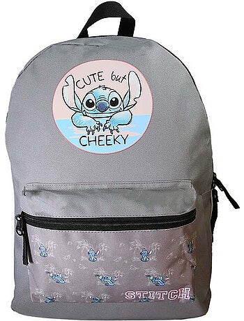Mochila Stitch gris 1 compartimento