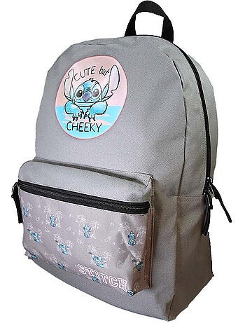 Mochila Stitch gris 1 compartimento