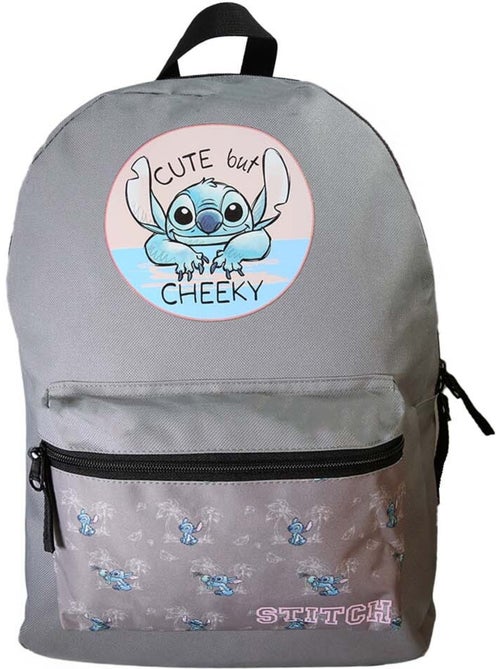 Mochila Stitch gris 1 compartimento - Kiabi Mochila Stitch gris 1 compartimento - Kiabi