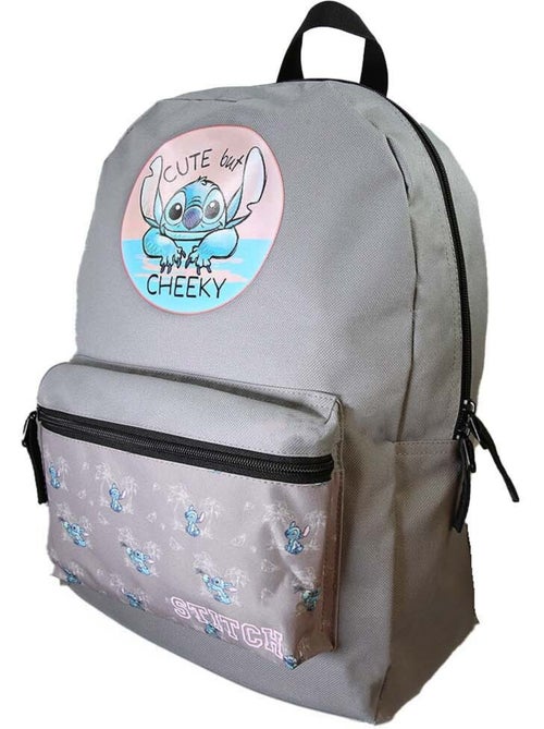 Mochila Stitch gris 1 compartimento - Kiabi Mochila Stitch gris 1 compartimento - Kiabi