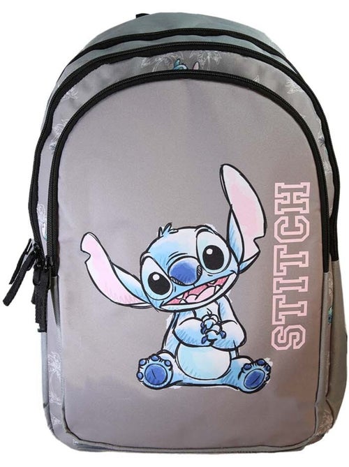 Mochila Stitch gris 2 compartimentos - Kiabi Mochila Stitch gris 2 compartimentos - Kiabi