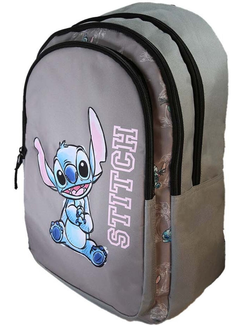 Mochila Stitch gris 2 compartimentos Multicolor - Kiabi