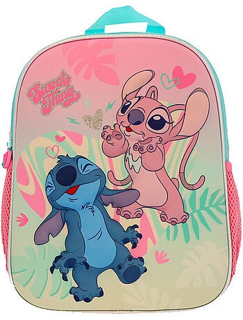 Mochila stitch – love 3d infantil – 32 cm – lilo y stitch