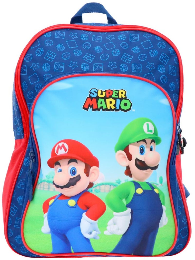 Mochila super mario y luigi – 42 cm Multicolor - Kiabi