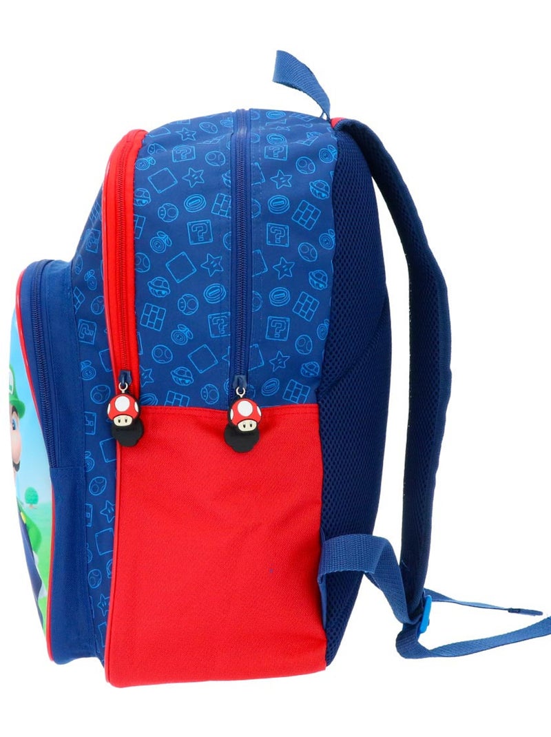 Mochila super mario y luigi – 42 cm Multicolor - Kiabi