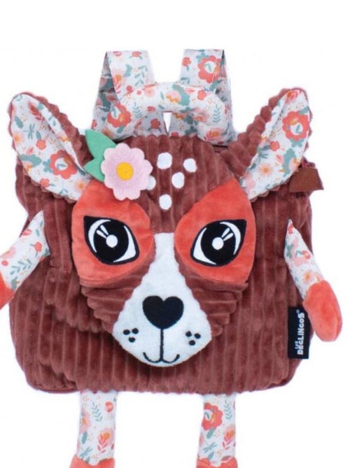 Mochila – terciopelo infantil 25 cm – les déglingos - Kiabi Mochila – terciopelo infantil 25 cm – les déglingos - Kiabi