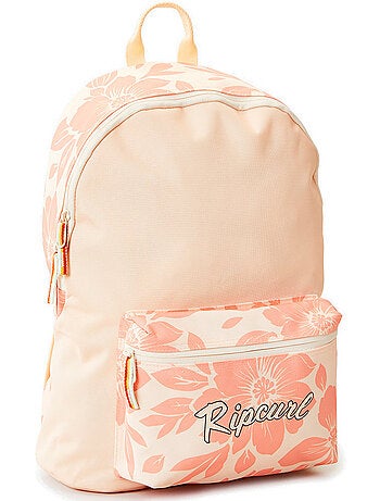 Mochila tipo domo floral rip curl