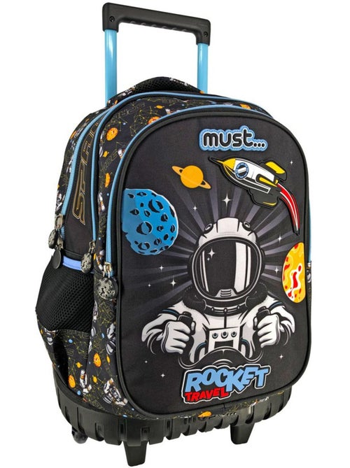 Mochila trolley 3 compartimentos astronauta rocket travel 45 cm - Kiabi Mochila trolley 3 compartimentos astronauta rocket travel 45 cm - Kiabi