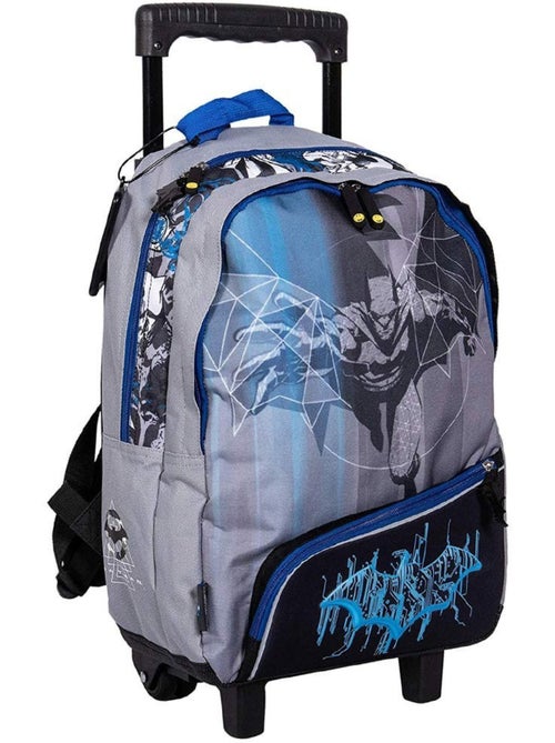 Mochila trolley batman en tejido estampado 2 compartimentos 41 cm - Kiabi Mochila trolley batman en tejido estampado 2 compartimentos 41 cm - Kiabi