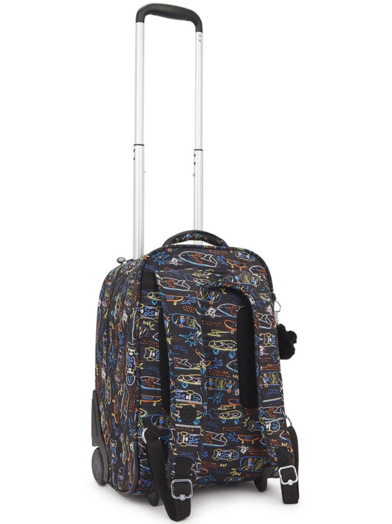 Mochila trolley escolar con compartimento ordinateur 15 pouces kipling Negro Amarillo Azul - Kiabi