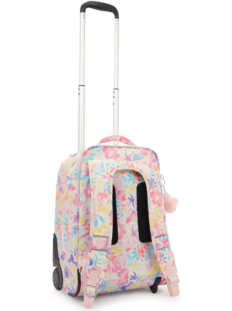 Mochila trolley escolar con compartimento ordinateur kipling 48 cm Blanco Rosa Azul - Kiabi