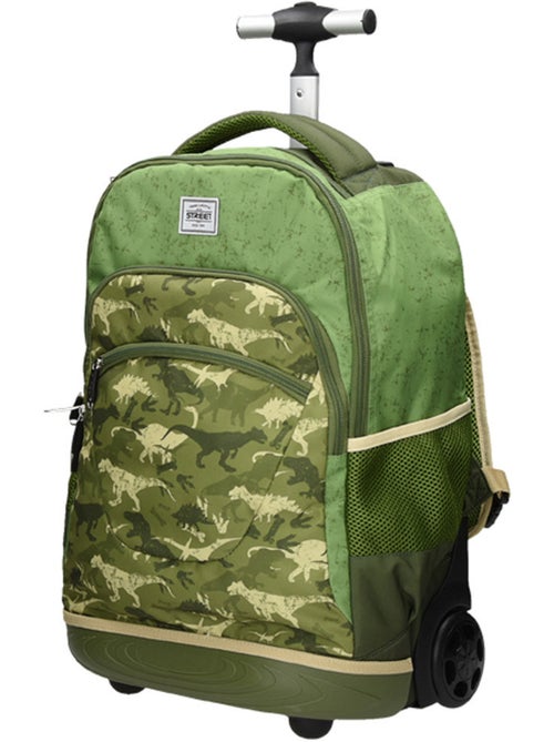 Mochila trolley estampado camouflage dinosaurio 45 cm - Kiabi Mochila trolley estampado camouflage dinosaurio 45 cm - Kiabi
