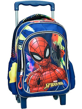 Mochila trolley infantil spider-man marvel 30 cm