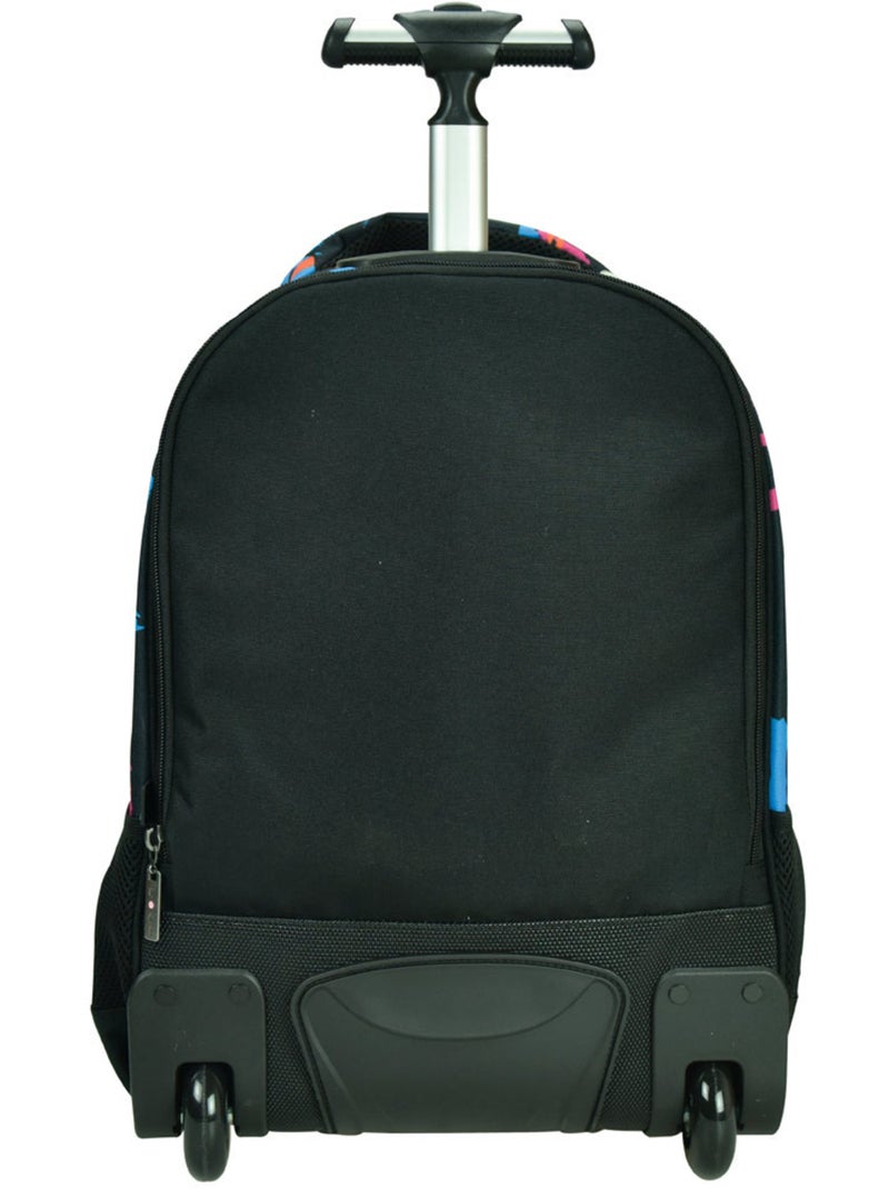 Mochila trolley maui & sons leaf heat 48 cm Negro Rosa Azul - Kiabi