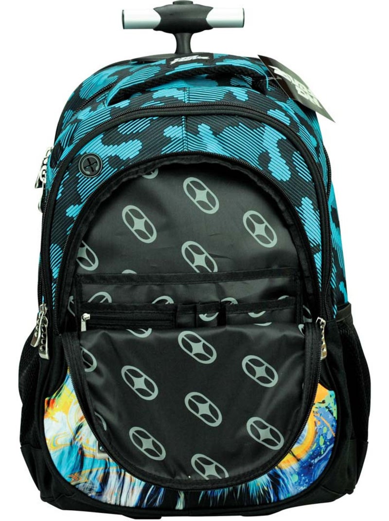 Mochila trolley no fear lion motivo camuflaje 48 cm Negro Azul - Kiabi