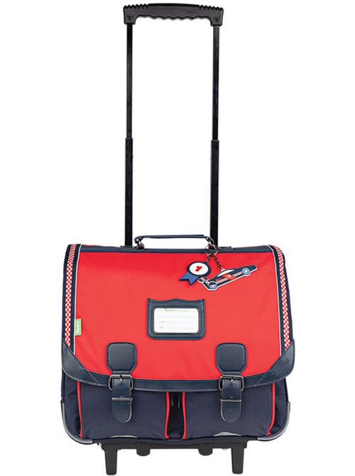 Mochila trolley tann's noé 41 cm con ruedas y bandas reflectantes - Kiabi Mochila trolley tann's noé 41 cm con ruedas y bandas reflectantes - Kiabi