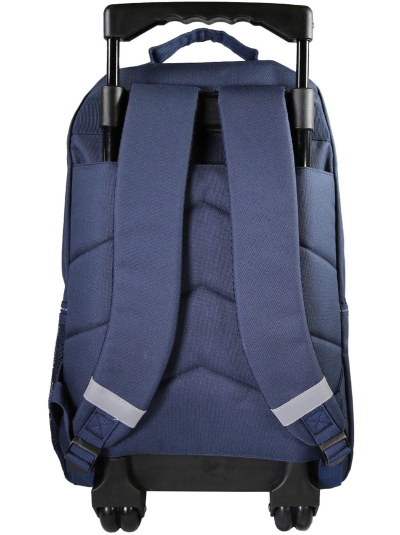 Mochila trolley unicornio 45 cm con acabados dorados Azul - Kiabi