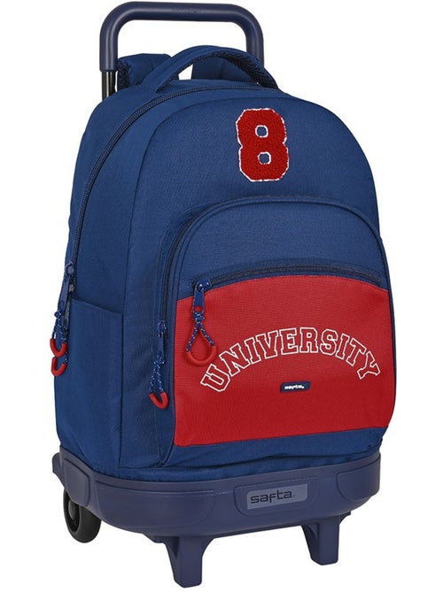 Mochila trolley university con base rígida y 2 compartimentos 45 cm - Kiabi Mochila trolley university con base rígida y 2 compartimentos 45 cm - Kiabi