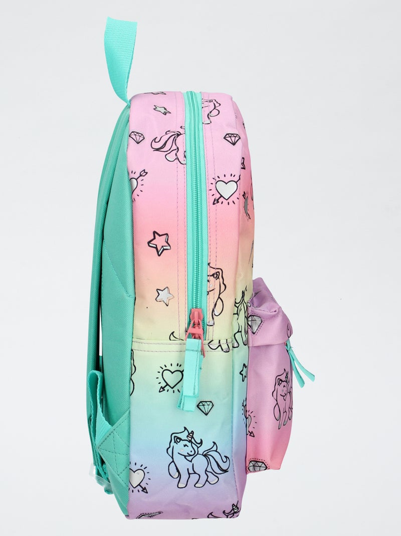 Mochila unicornio Beige - Kiabi