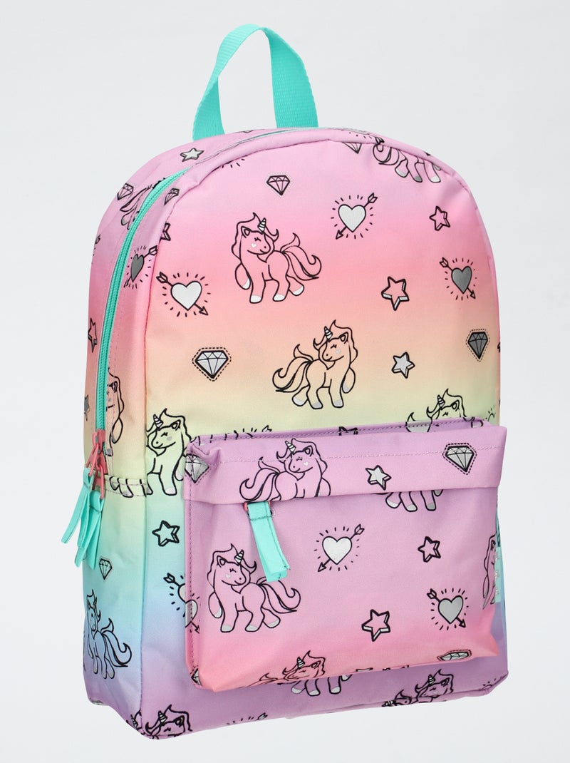 Mochila unicornio Beige - Kiabi