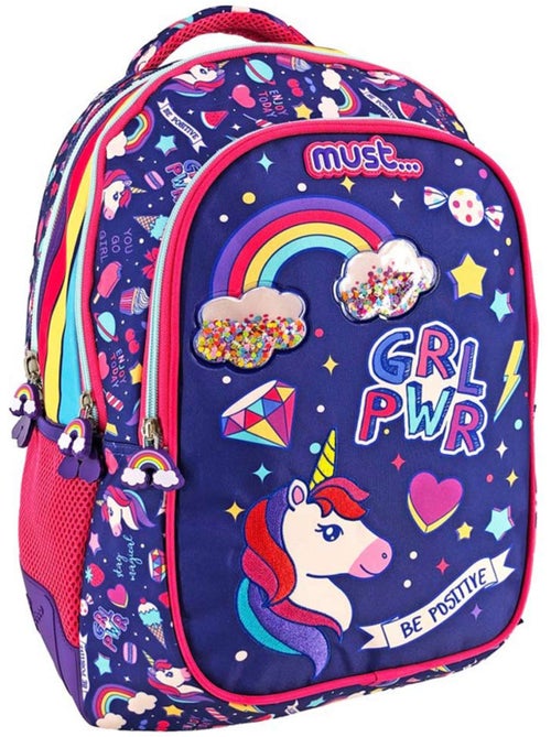 Mochila unicornio poliéster estampado - Kiabi Mochila unicornio poliéster estampado - Kiabi