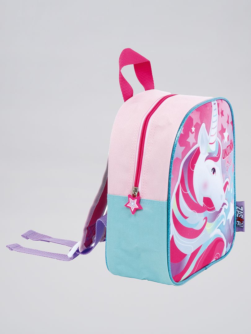 Mochila 'Unicornio' rosa - Kiabi